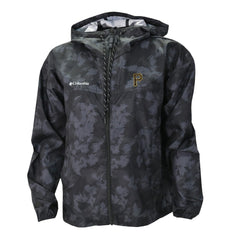 Pittsburgh Pirates Women's Flash Challenger Full-Zip Hoodie Windbreaker Jacket - Gray/White | Columbia