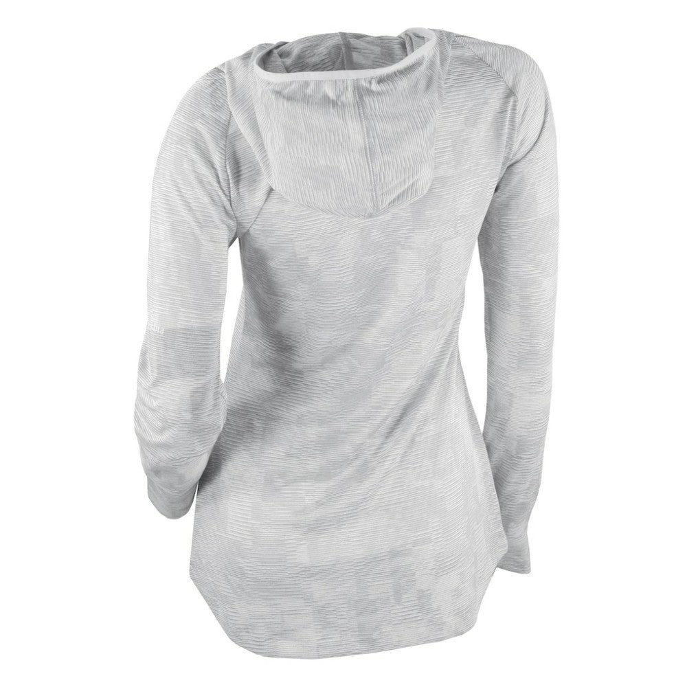Tampa Bay Rays Women's Omni-Wick Sunday Ball Raglan Pullover Hoodie - White | Columbia
