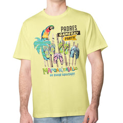 San Diego Padres Margaritaville Gameday Party T-Shirt - Yellow
