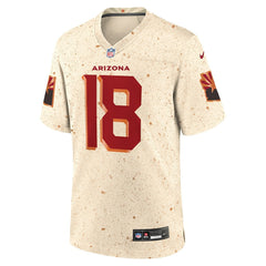 Marvin Harrison Jr. Arizona Cardinals 2025 Rivalries Collection Game Jersey - Natural | Nike on sale