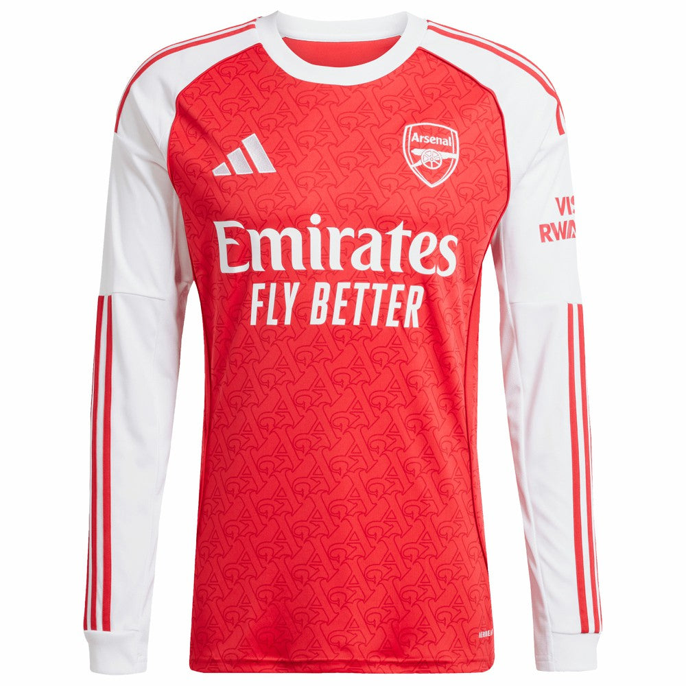 Kai Havertz Arsenal 2025/26 Home Replica Long Sleeve Player Jersey - Red | Adidas outlet