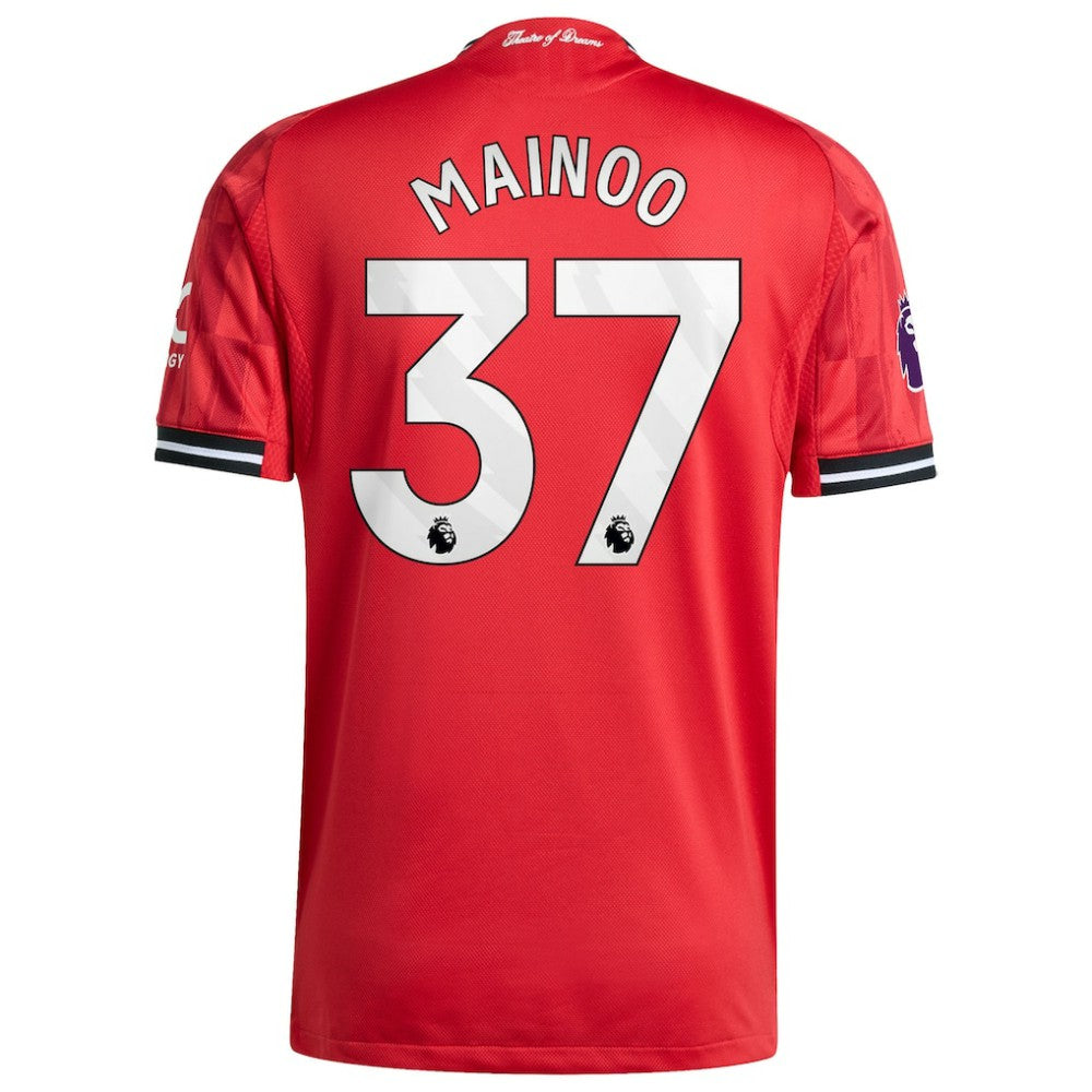 Kobbie Mainoo Manchester United Home 2025/26 Player Jersey - Red | Adidas cheap