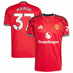 Kobbie Mainoo Manchester United Home 2025/26 Replica Player Jersey - Red | Adidas cheap