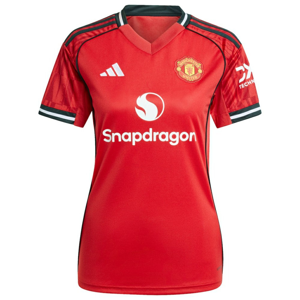 Kobbie Mainoo Manchester United Women's Home 2025/26 Replica Player Jersey - Red | Adidas outlet