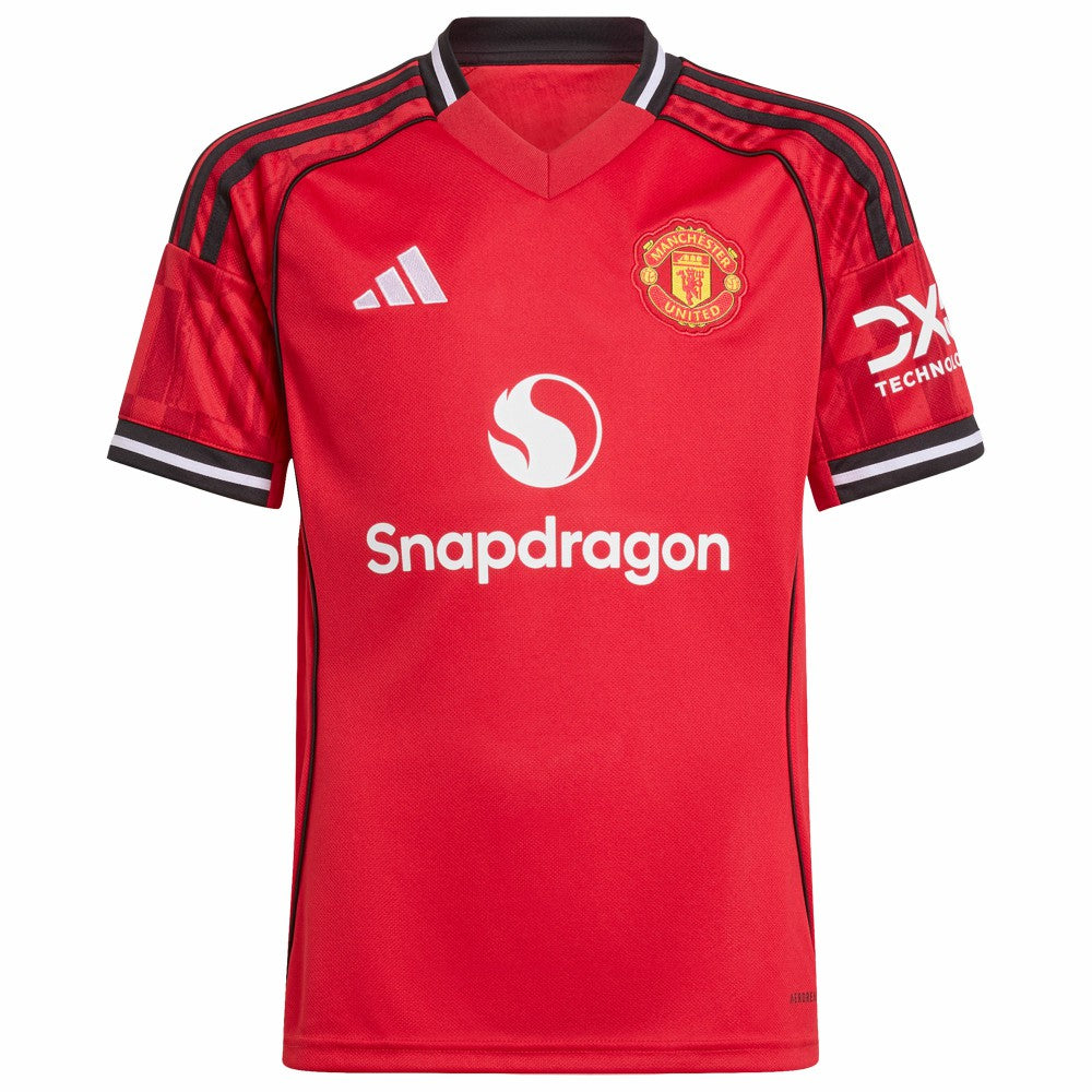 Marcus Rashford Manchester United Youth Home 2025/26 Replica Player Jersey - Red | Adidas on sale