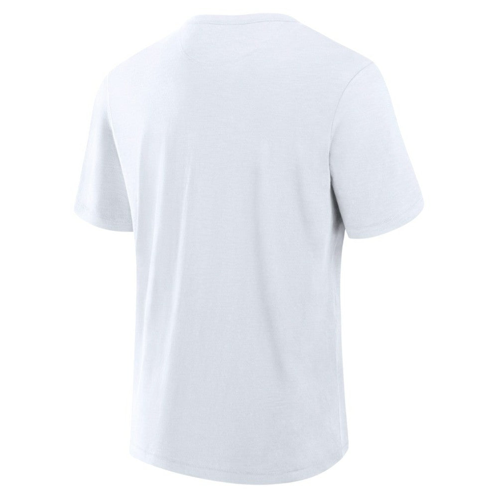 Utah Mammoth Fanatics Wordmark Stadium Slub T-Shirt White
