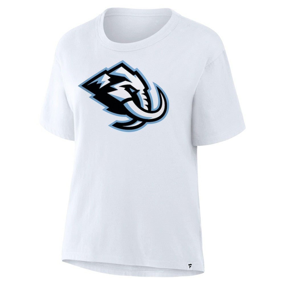 Utah Mammoth Fanatics Women's Primary Logo Legacy T-Shirt White