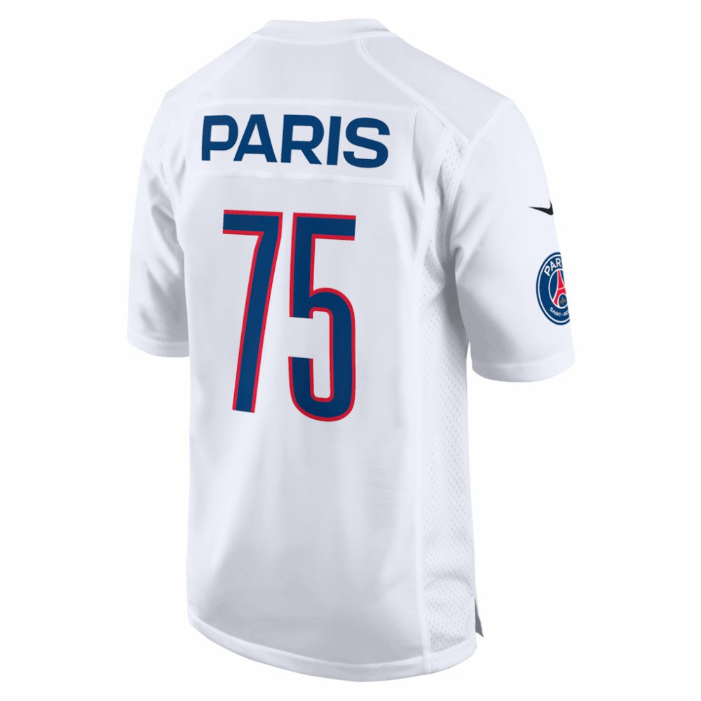 Paris Saint-Germain 2025 Soccer x NFL Game Jersey - White | Nike discount