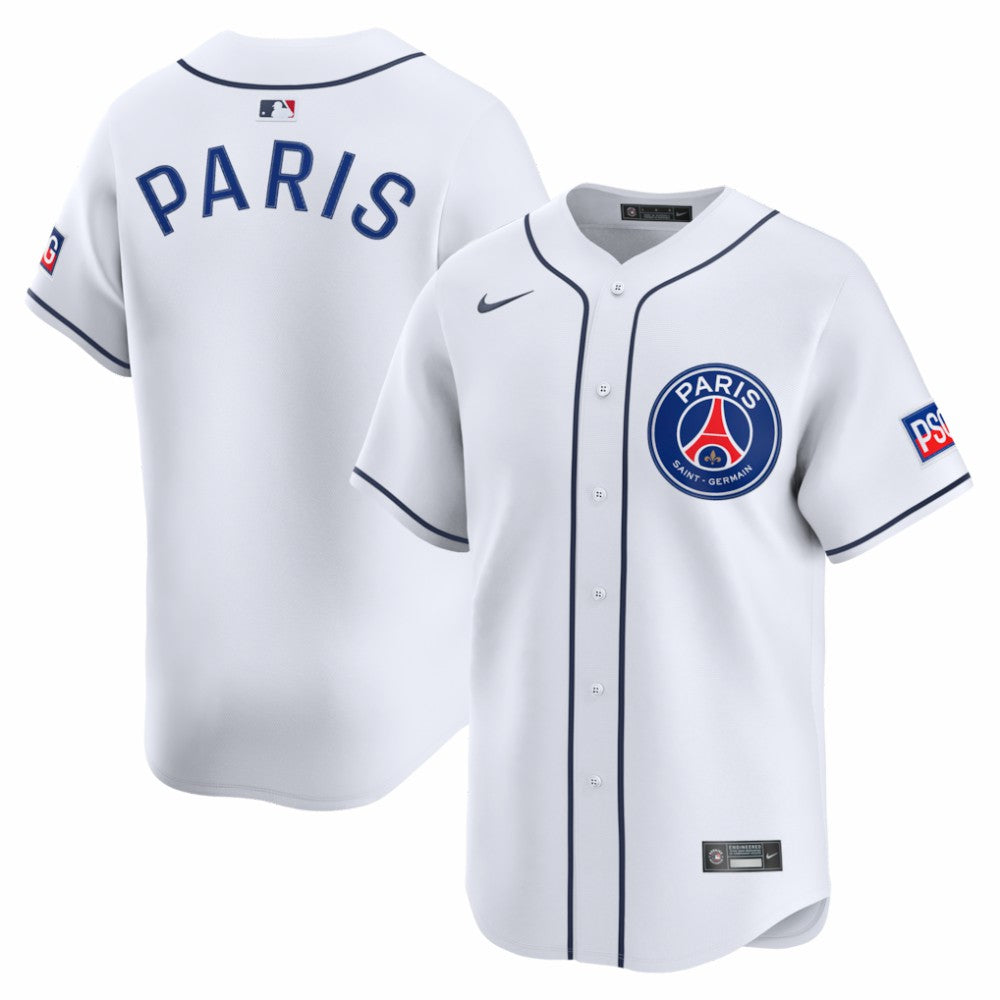 Paris Saint-Germain 2025 Soccer x MLB Limited Jersey - White | Nike on sale