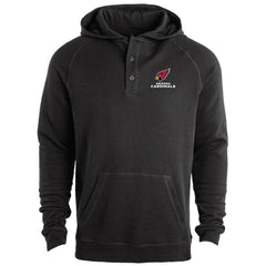 Arizona Cardinals Dunbrooke Montana Raglan Thermal Hoodie - Black for sale