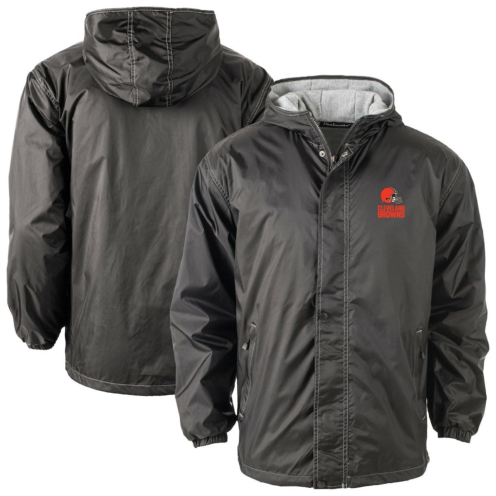 Cleveland Browns Dunbrooke Logo Legacy Stadium Full-Zip Hooded Jacket - Black cheap