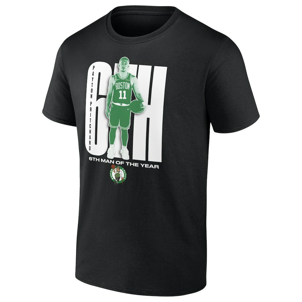 Payton Pritchard Boston Celtics 2025 NBA Sixth Man of the Year T-Shirt - Black for sale