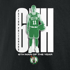 Payton Pritchard Boston Celtics 2025 NBA Sixth Man of the Year T-Shirt - Black for sale