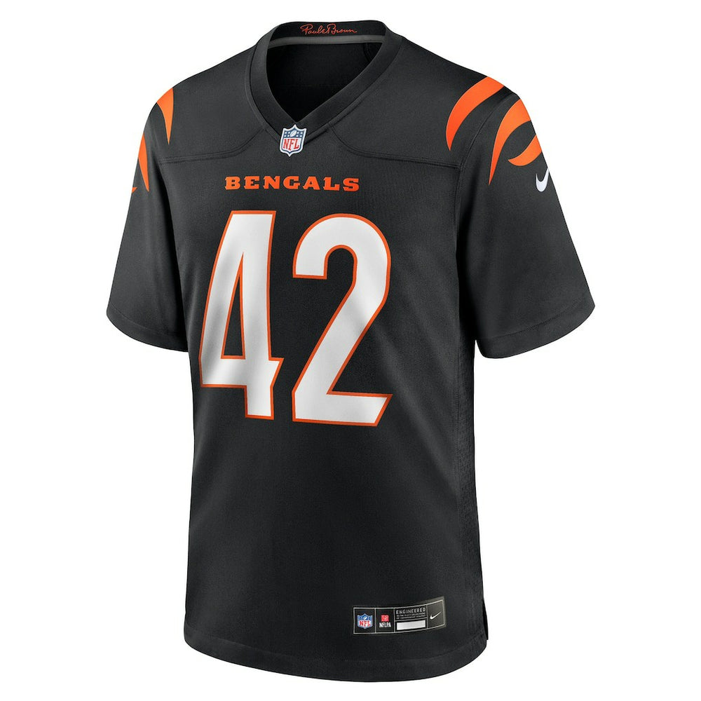 Oren Burks Cincinnati Bengals Team Game Jersey - Black | Nike for sale