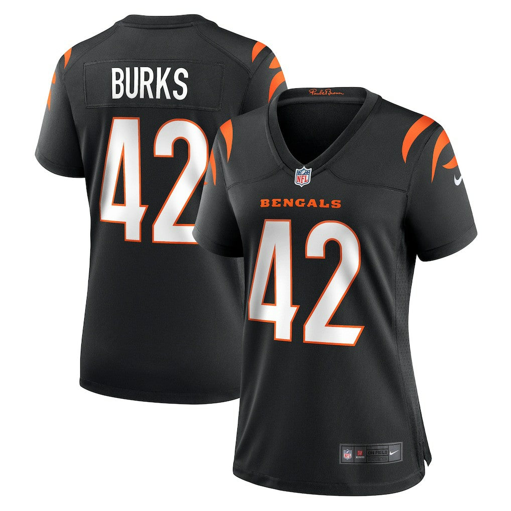 Oren Burks Cincinnati Bengals Women's Team Game Jersey - Black | Nike sale