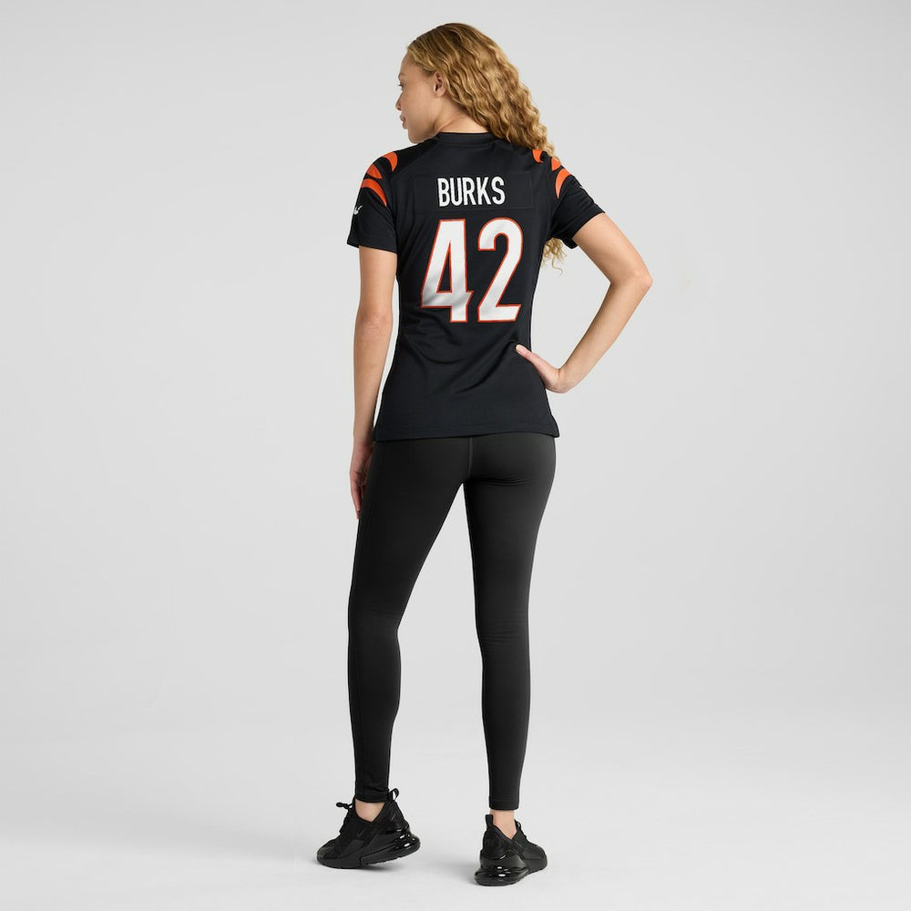 Oren Burks Cincinnati Bengals Women's Team Game Jersey - Black | Nike sale