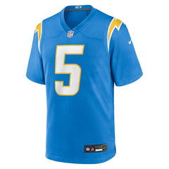 Trey Lance Los Angeles Chargers Team Game Jersey - Powder Blue | Nike discount