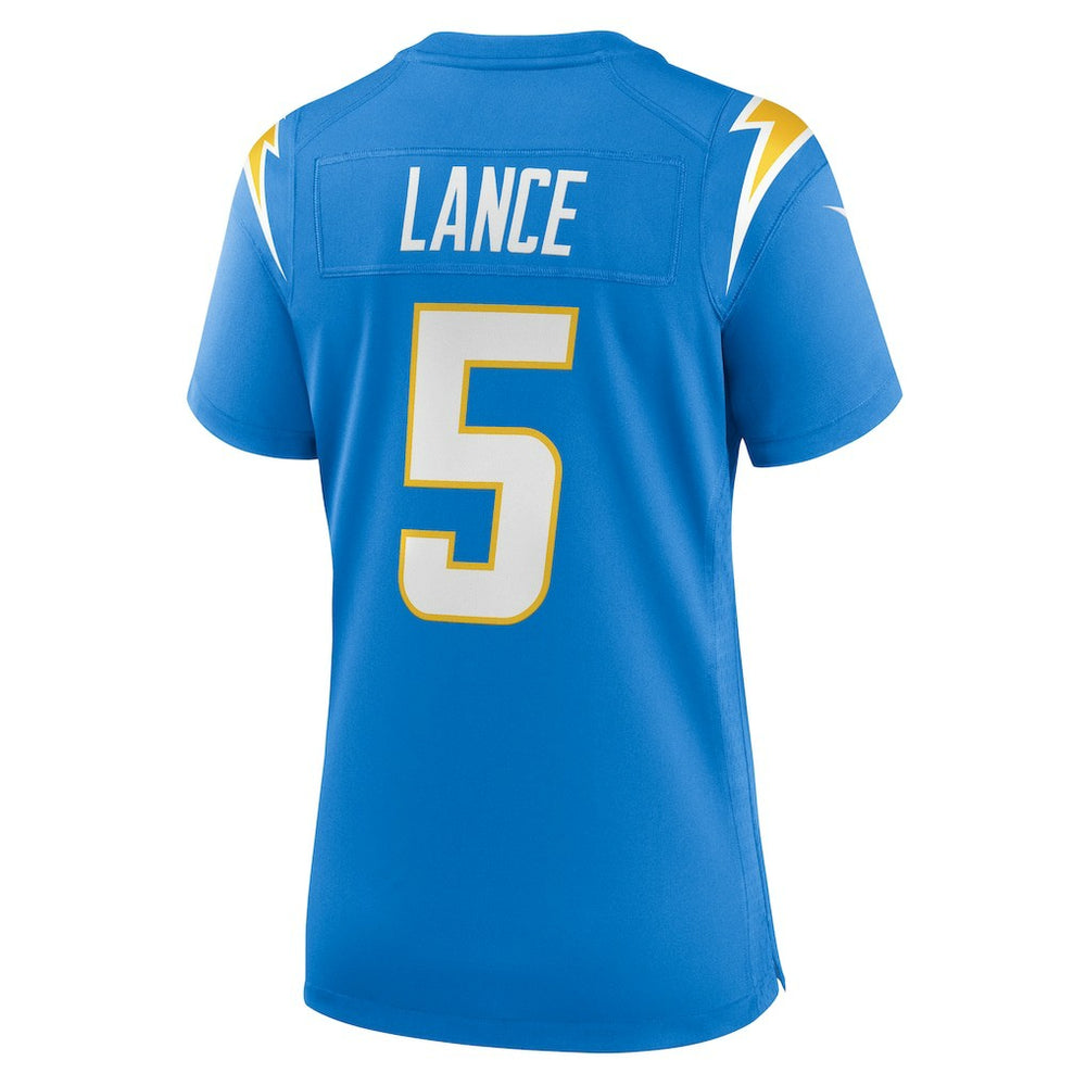 Trey Lance Los Angeles Chargers Women's Team Game Jersey - Powder Blue | Nike discount