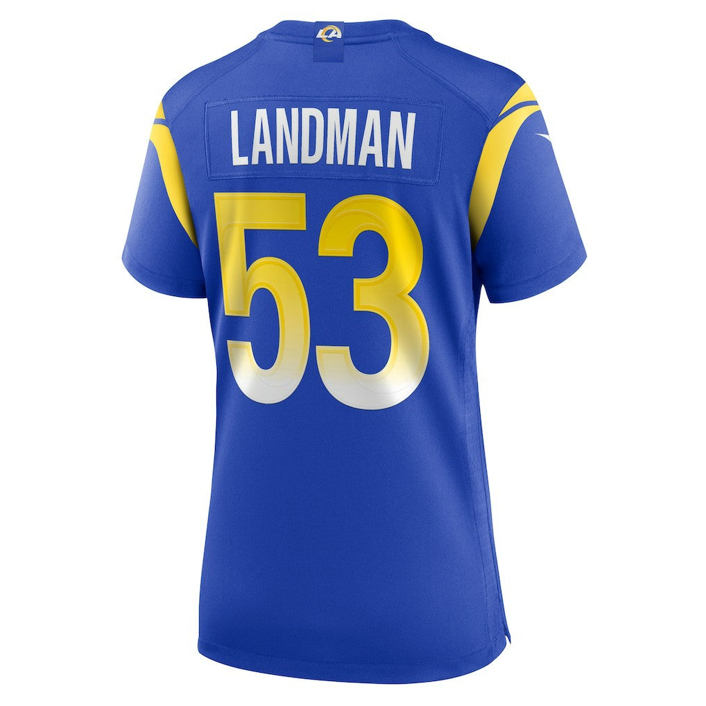 Nate Landman Los Angeles Rams Women's Team Game Jersey - Royal | Nike online