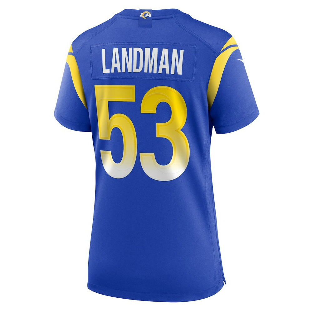 Nate Landman Los Angeles Rams Women's Team Game Jersey - Royal | Nike online