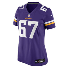 Justin Skule Minnesota Vikings Women's Team Game Jersey - Purple | Nike outlet