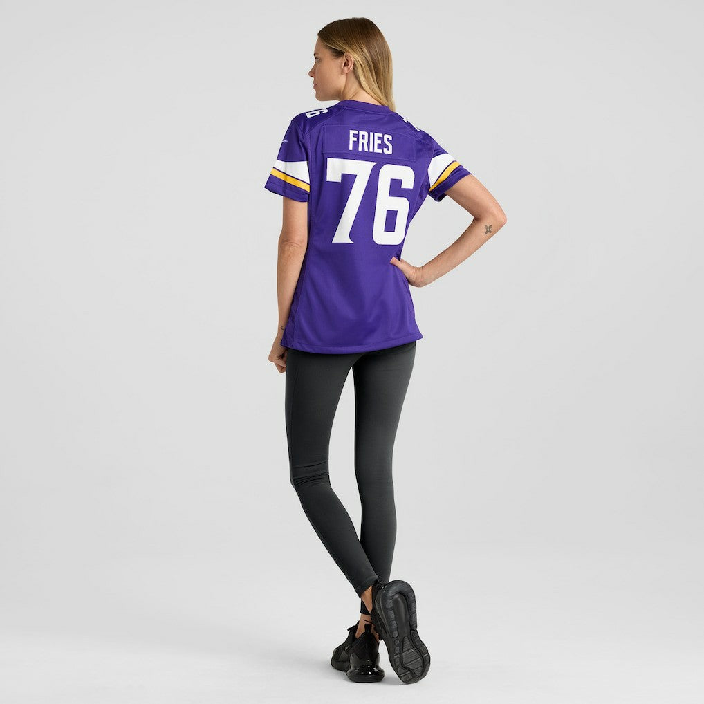 Will Fries Minnesota Vikings Women's Team Game Jersey - Purple | Nike online