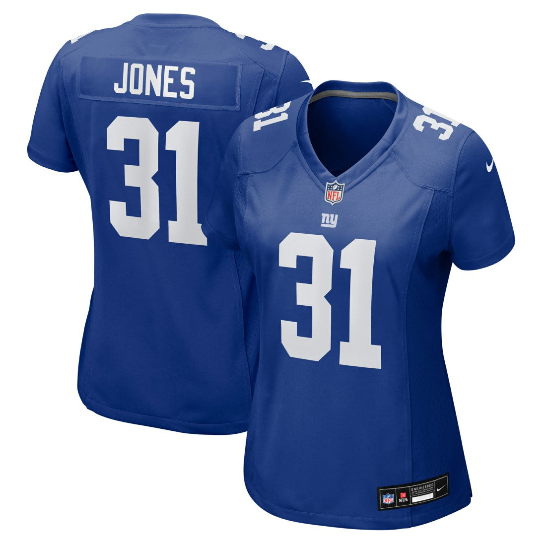 Nic Jones New York Giants Women's Team Game Jersey - Royal | Nike cheap