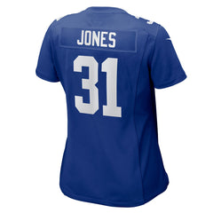 Nic Jones New York Giants Women's Team Game Jersey - Royal | Nike cheap