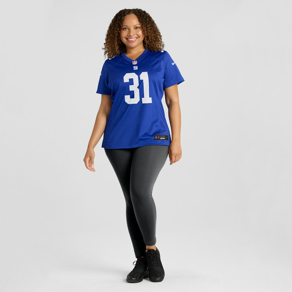 Nic Jones New York Giants Women's Team Game Jersey - Royal | Nike cheap