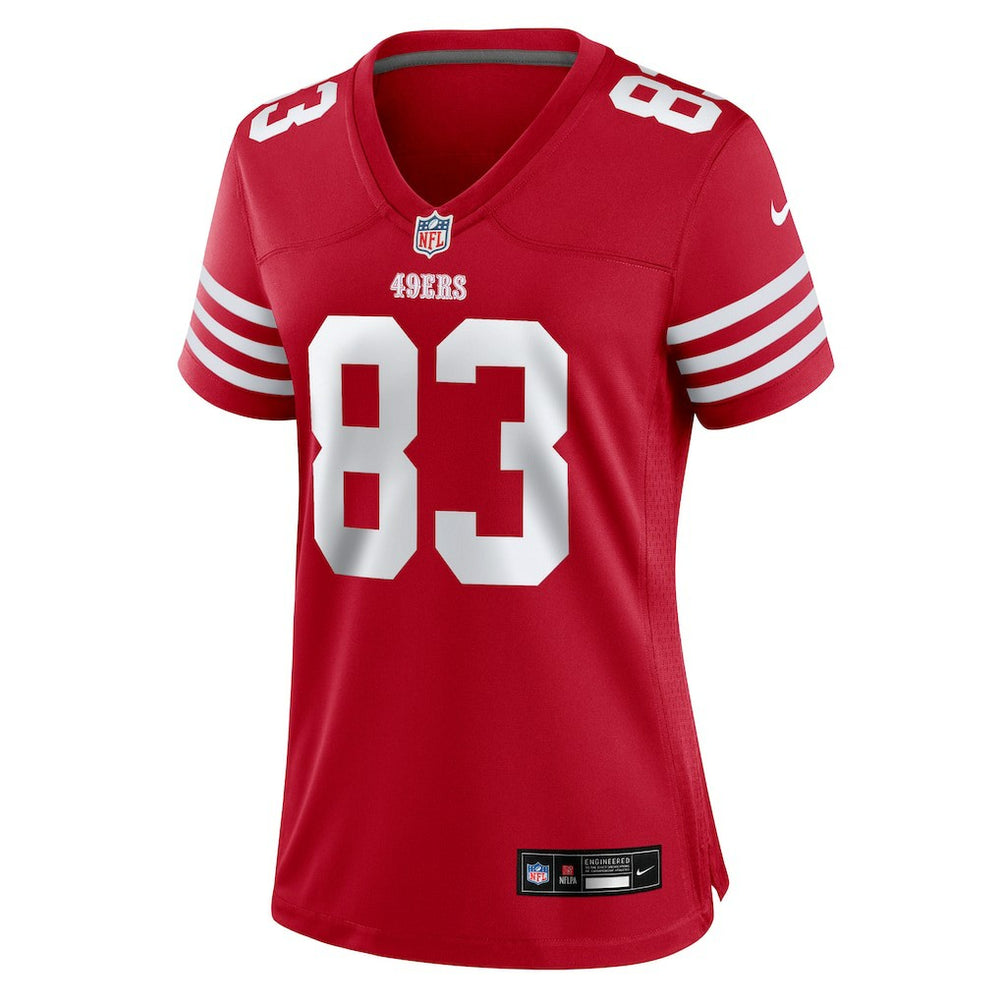 Terique Owens San Francisco 49ers Women's Team Game Jersey - Scarlet | Nike cheap