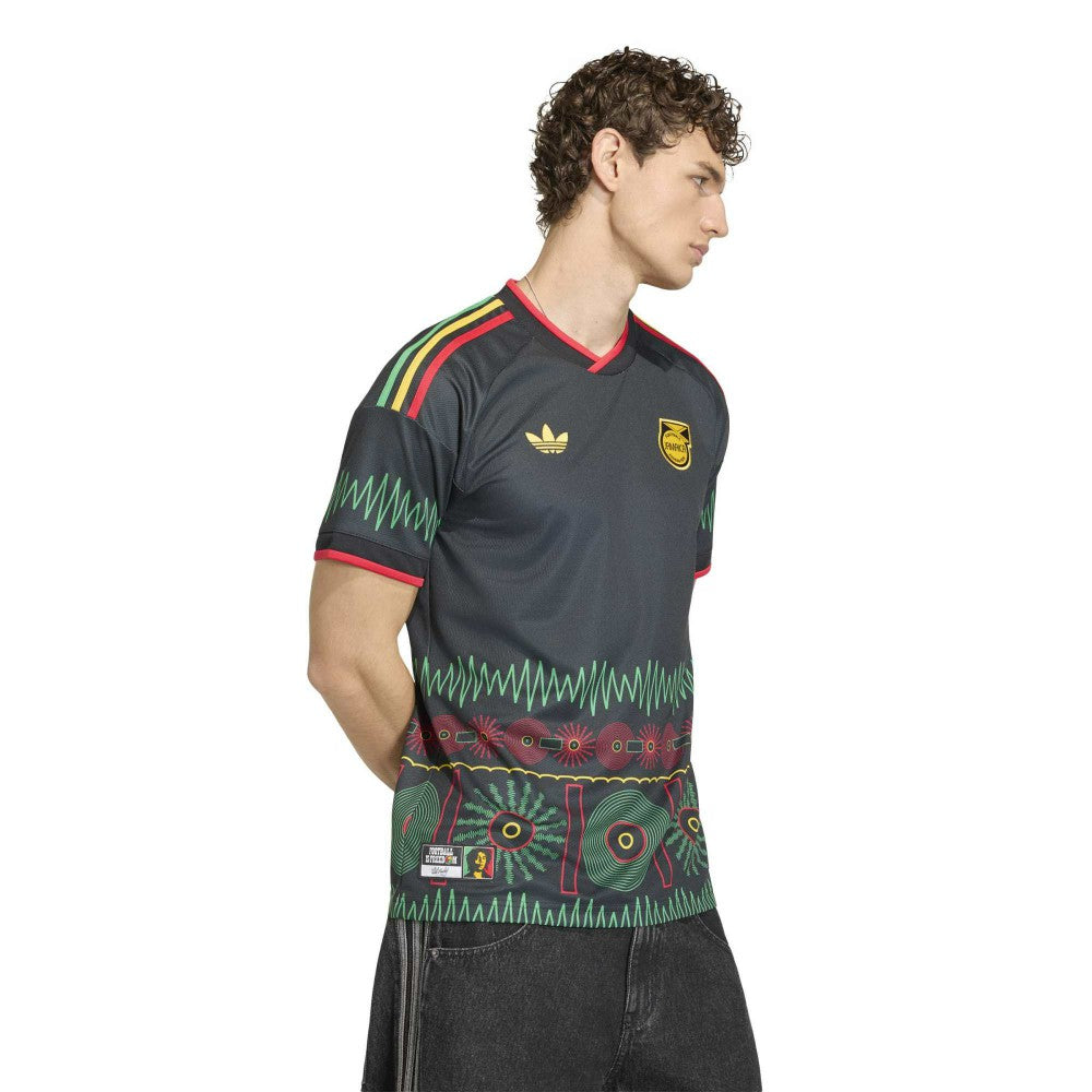 Jamaica National Team 2026 Away Replica Jersey - Black | Adidas on sale