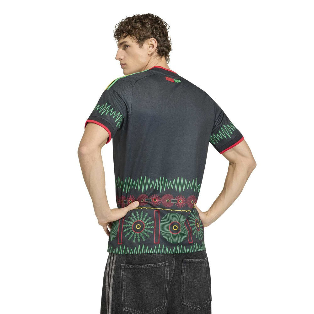 Jamaica National Team 2026 Away Replica Jersey - Black | Adidas on sale