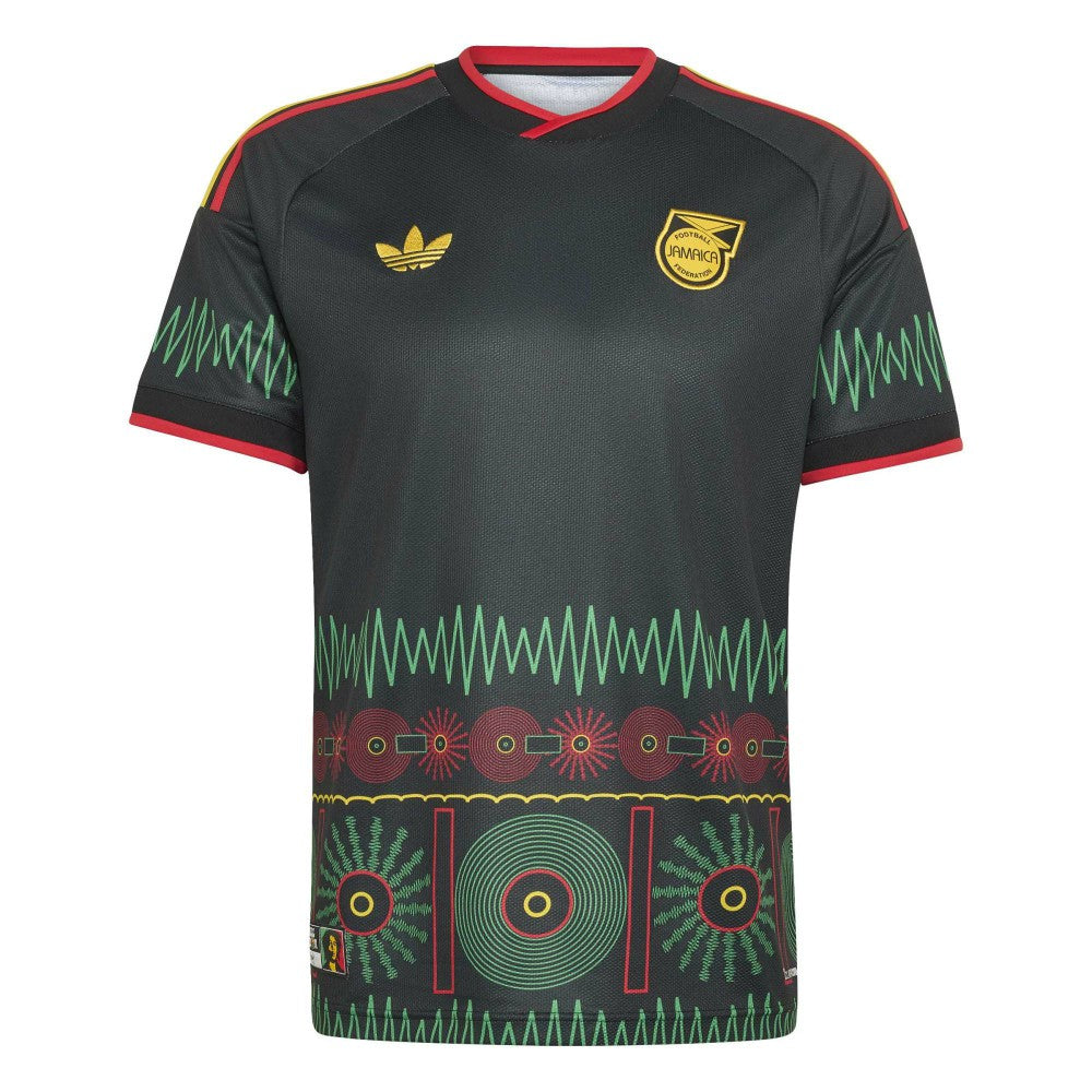 Jamaica National Team 2026 Away Replica Jersey - Black | Adidas on sale