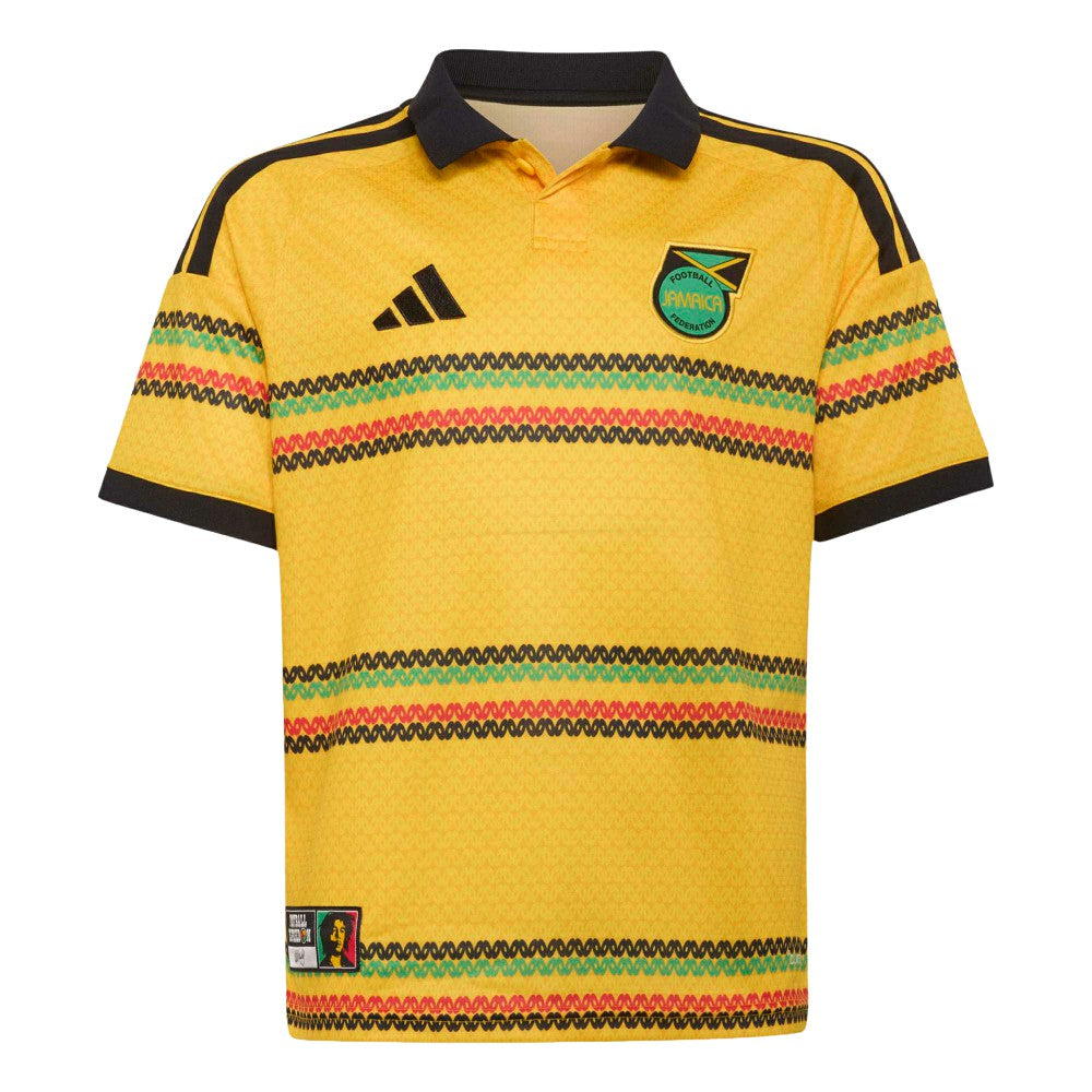 Jamaica National Team Youth 2026 Replica Jersey - Yellow | Adidas on sale