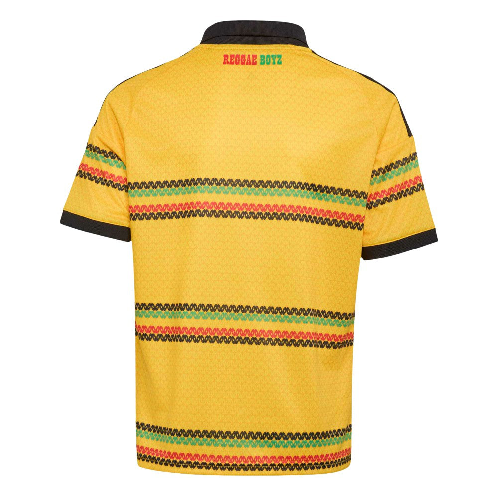 Jamaica National Team Youth 2026 Replica Jersey - Yellow | Adidas on sale