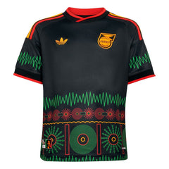 Jamaica National Team Youth 2026 Replica Jersey - Black | Adidas for sale