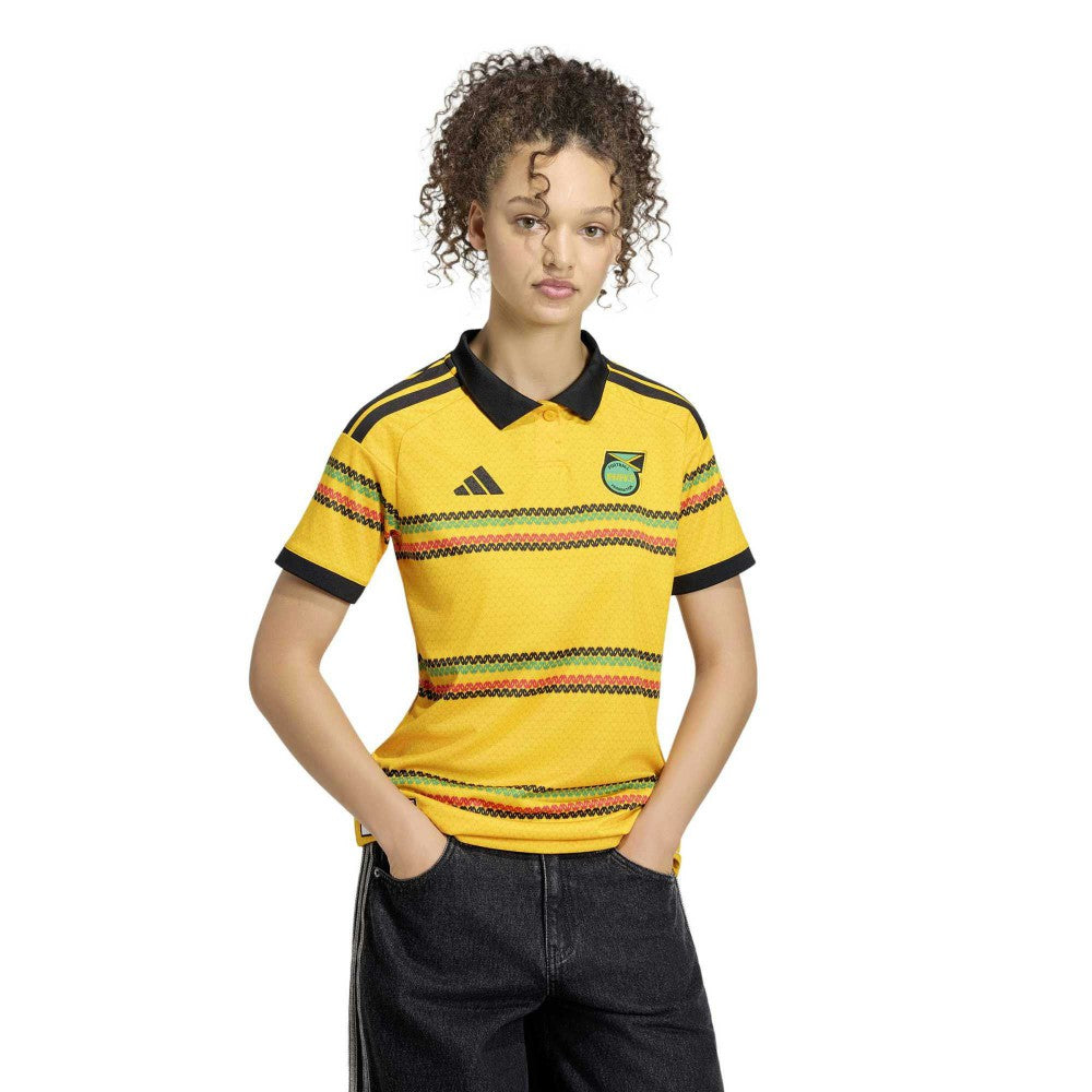 Jamaica National Team Women's 2026 Home Replica Jersey - Yellow | Adidas sale