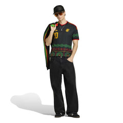 Bob Marley Jamaica National Team 2026 Away Replica Jersey - Black | Adidas online