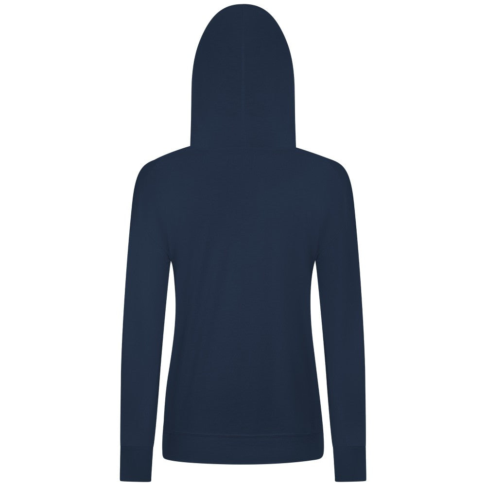 Cleveland Guardians Levelwear Women's Relay Breaker Pullover Hoodie - Navy