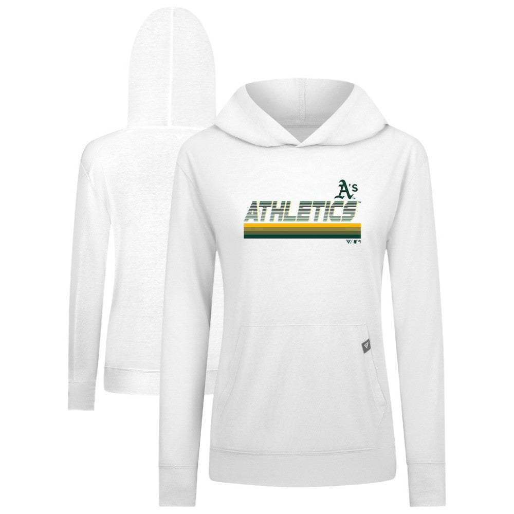 Athletics Levelwear Women's Relay Breaker Pullover Hoodie - White