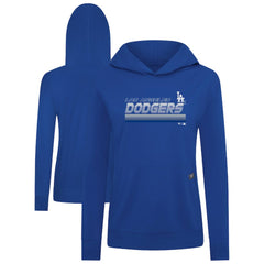 Los Angeles Dodgers Levelwear Women's Relay Breaker Pullover Hoodie - Royal