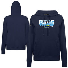 Tampa Bay Rays Levelwear Women's Adorn Retro 3D Pullover Hoodie - Navy