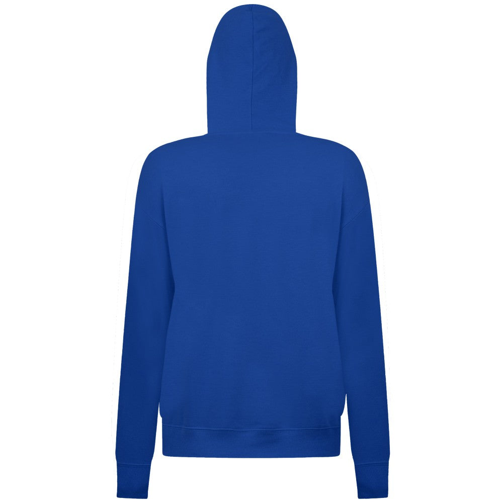Kansas City Royals Levelwear Women's Adorn Retro 3D Pullover Hoodie - Royal
