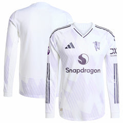 Manchester United 2025/26 Away Long Sleeve Jersey - White | Adidas online