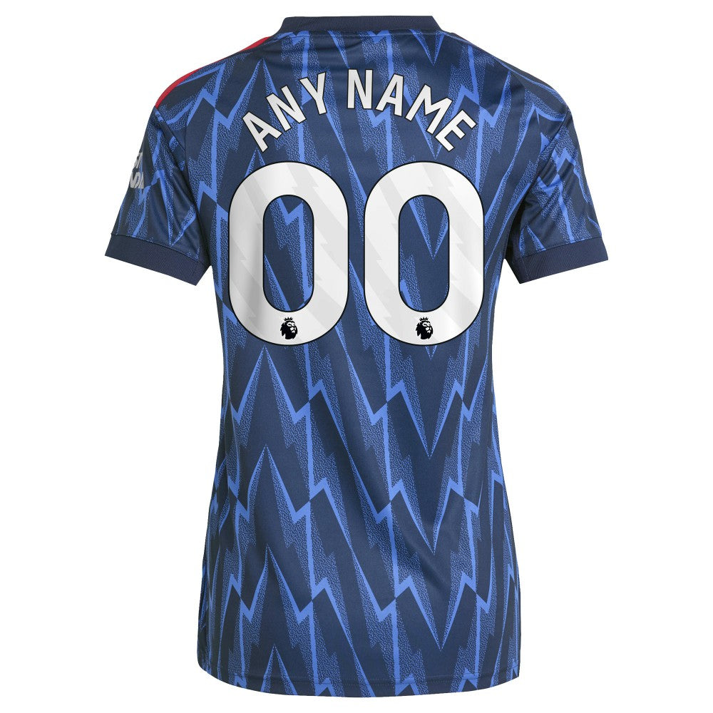 Arsenal Women's 2025/26 Away Replica Custom Jersey - Blue | Adidas cheap