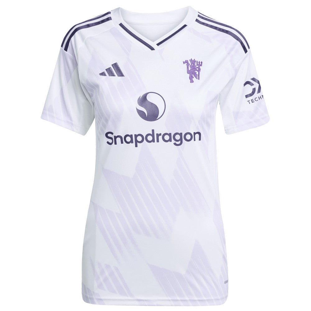 Manchester United Women's 2025/26 Away Replica Custom Jersey - White | Adidas online