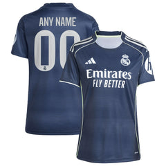 Real Madrid Women's 2025/26 Away Replica Custom Jersey - Blue | Adidas online
