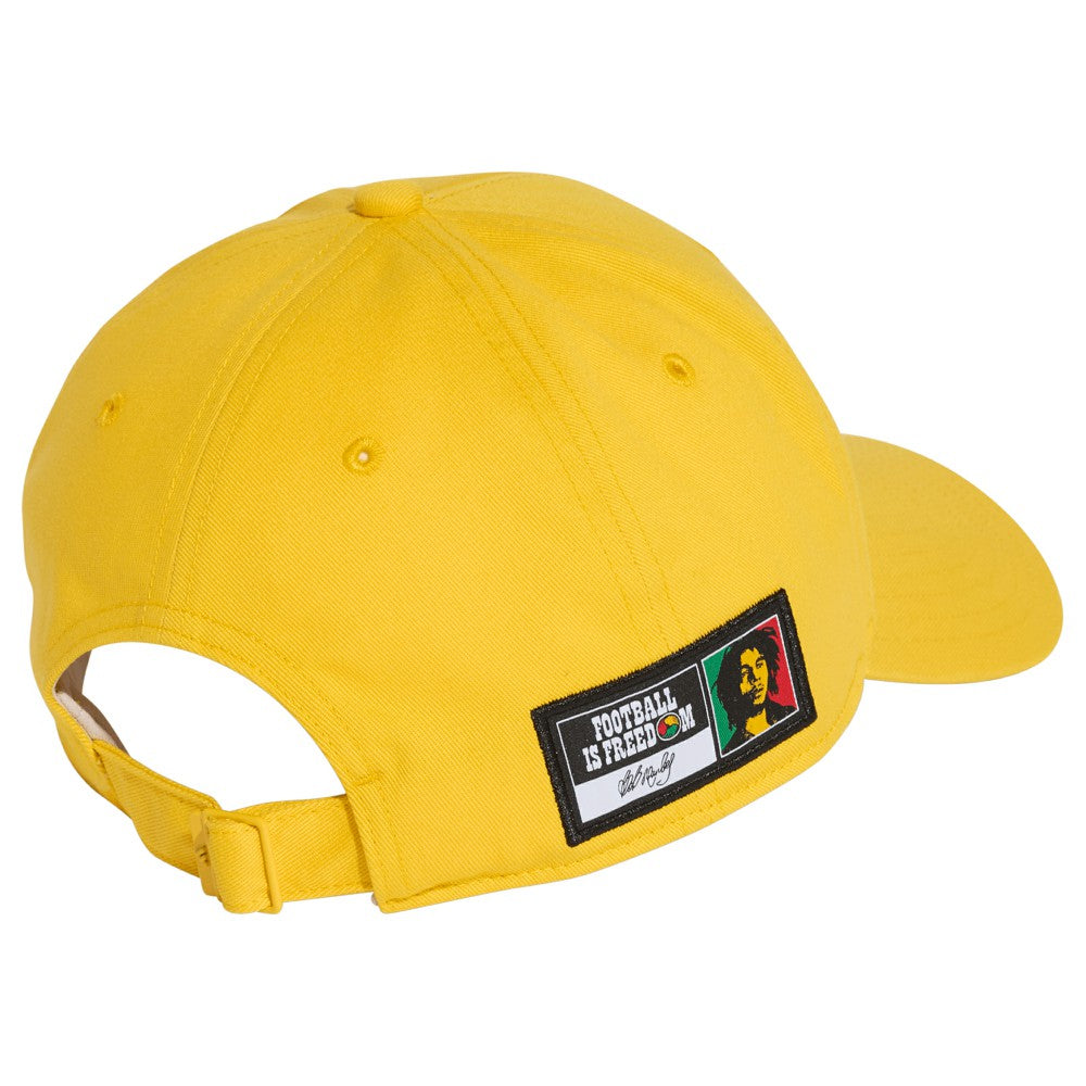 Jamaica National Team Unisex Team Baseball Adjustable Hat - Yellow | Adidas on sale