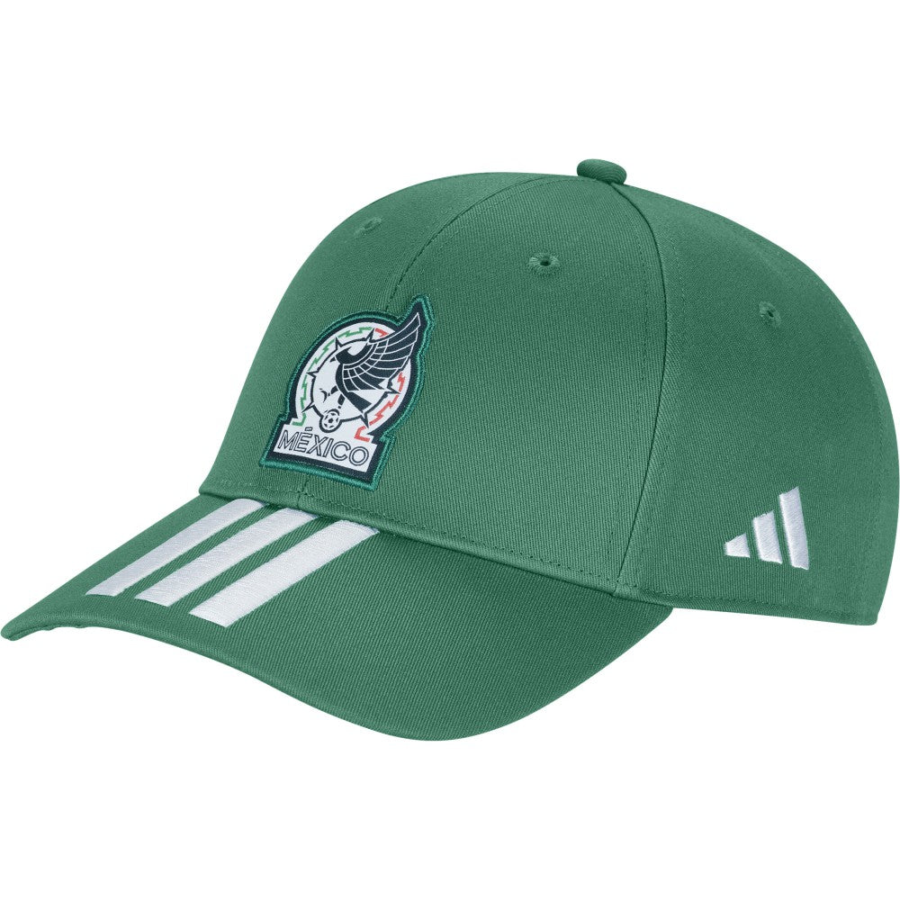 Mexico National Team Unisex FIFA x World Cup 2026 3 Stripes Baseball Adjustable Hat - Green | Adidas on sale