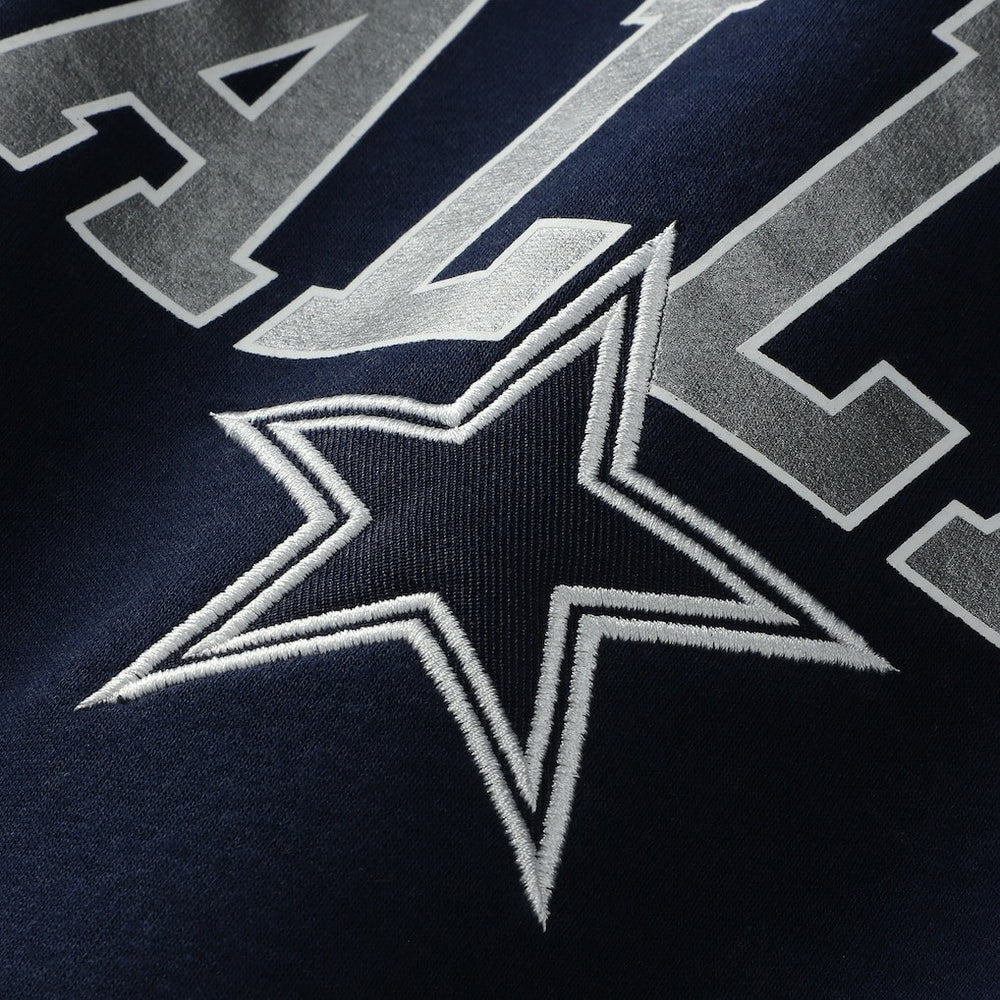 Dallas Cowboys G-III Sports by Carl Banks Adaptive Lord Stanley Crewneck Sweatshirt - Navy for sale